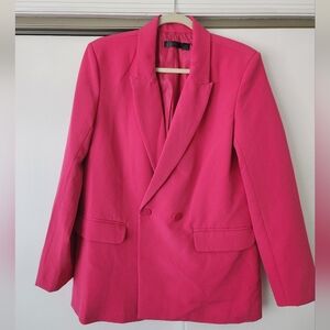 RDI Hot Pink Oversize Blazer